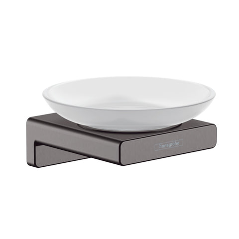 Hansgrohe Addstoris Soap Dish Brushed Black Chrome 41746340