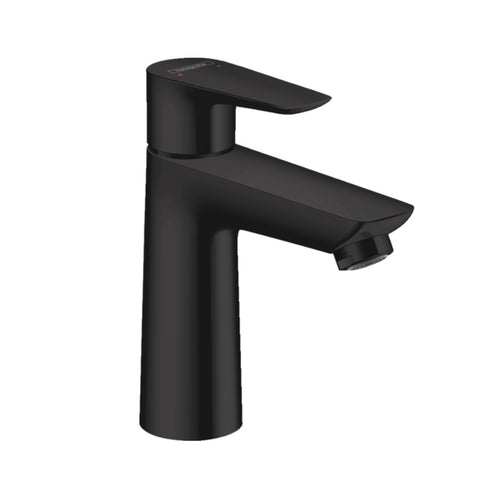 Hansgrohe Talis E Single Lever Basin Mixer 110 w/o Waste Set Matte Black 71712673