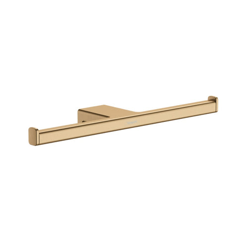 Hansgrohe Addstoris Toilet Paper Holder Double Brushed Bronze 41748140