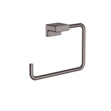 Hansgrohe Addstoris Towel Ring Brushed Black Chrome 41754340