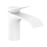 Hansgrohe Vivenis Single Lever Basin Mixer 80 w/o Waste Set Matte White 75012703