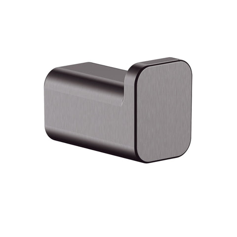 Hansgrohe Addstoris Towel Hook Brushed Black Chrome 41742340