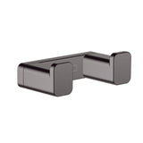 Hansgrohe Addstoris Towel Hook Double Brushed Black Chrome 41755340