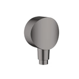 Hansgrohe Hg Wall Outlet S w/ Non-Return Valve Brushed Black Chrome 26453340