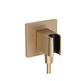 Hansgrohe Fixfit E Wall Outlet w/ Shower Holder Brushed Bronze 26889140