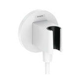 Hansgrohe Fixfit S Wall Outlet w/ Shower Holder Matte White 26888700