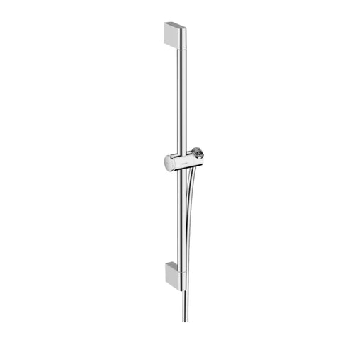 Hansgrohe Unica Shower Bar Pulsify S 650mm w/ Push Slider & Isiflex Shower Hose Chrome 24400000