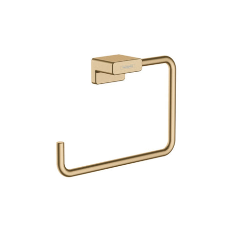 Hansgrohe Addstoris Towel Ring Brushed Bronze 41754140