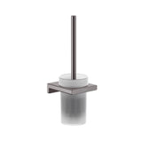 Hansgrohe Addstoris Toilet Brush Holder Wall-Mounted Brushed Black Chrome 41752340