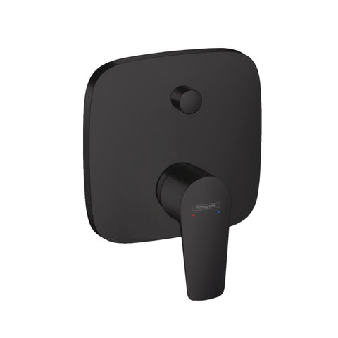 Hansgrohe Talis E Single Lever Basin Mixer For Concealed Installation Wall-Mounted w/ Spout Matte Black 71734673