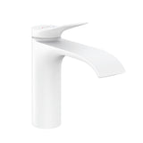 Hansgrohe Vivenis Single Lever Basin Mixer 110 w/o Waste Set Matte White 75022703