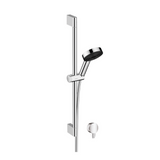 Hansgrohe Pulsify S Shower Set 105 w/ Shower Bar 650mm & Wall Outlet Chrome 24311003