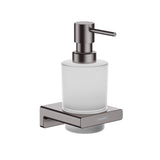 Hansgrohe Addstoris Liquid Soap Dispenser Brushed Black Chrome 41745340