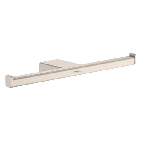 Hansgrohe Addstoris Toilet Paper Holder Double Brushed Nickel 41748820