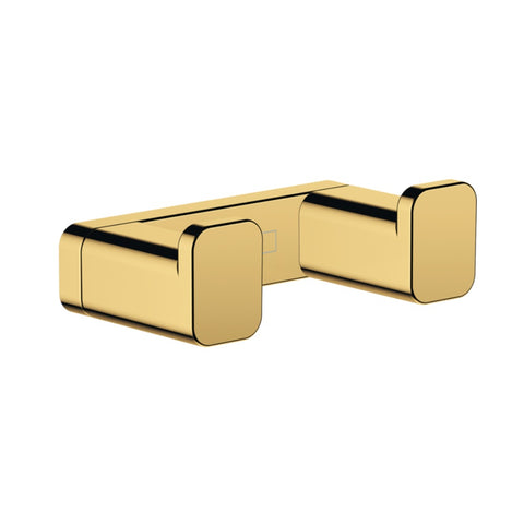 Hansgrohe Addstoris Towel Hook Double Polished Gold Optic 41755990