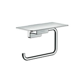 Hansgrohe Addstoris Toilet Paper Holder w/ Shelf Chrome 41772000