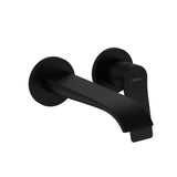 Hansgrohe Vivenis Single Lever Basin Mixer For Concealed Installation Wall-Mounted w/ Spout 192 cm Matte Black 75050670