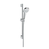 Hansgrohe Croma Select E Shower Set Vario Ecosmart w/ Shower Bar 650mm White/Chrome 26583400