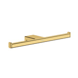 Hansgrohe Addstoris Toilet Paper Holder Double Polished Gold Optic 41748990