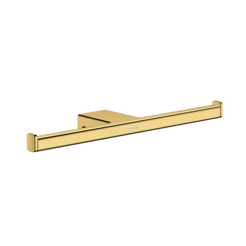 Hansgrohe Addstoris Toilet Paper Holder Double Polished Gold Optic 41748990