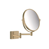 Hansgrohe Addstoris Shaving Mirror Brushed Bronze 41791140