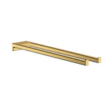 Hansgrohe Addstoris Towel Holder Twin-Handle Polished Gold Optic 41770990