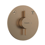 Hansgrohe Duoturn S Mixer For Concealed Installation 2 Functions Brushed Bronze 75418143