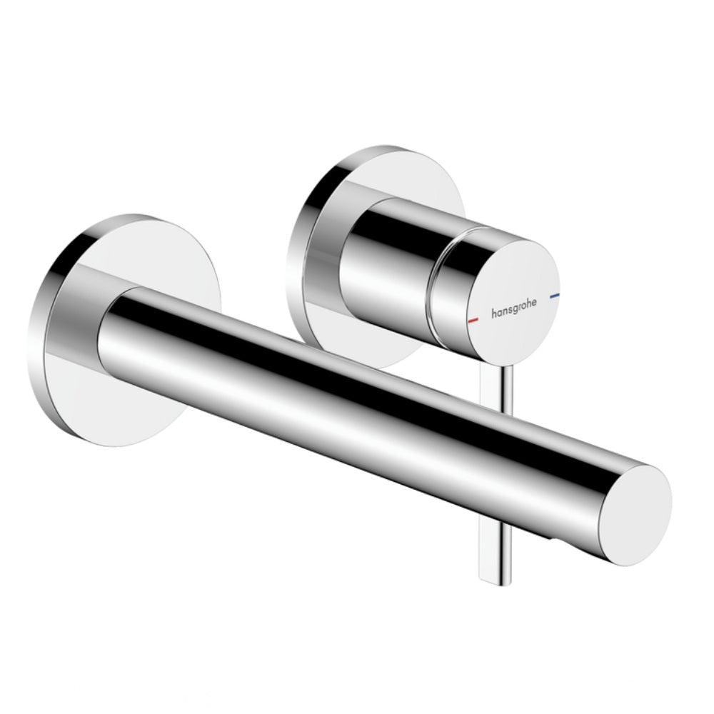 Hansgrohe Zesis S Single Lever Basin Mixer For Concealed Installation Wall-Mounted w/ Spout 19.4 cm Lead Free Chrome 74750003