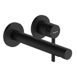 Hansgrohe Zesis S Single Lever Basin Mixer For Concealed Installation Wall-Mounted w/ Spout 19.4 cm Lead Free Matte Black 74750673