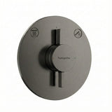 Hansgrohe Duoturn S Mixer For Concealed Installation 2 Functions Brushed Black Chrome 75418343