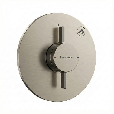 Hansgrohe Duoturn S Mixer For Concealed Installation 1 Function Brushed Nickel 75618823