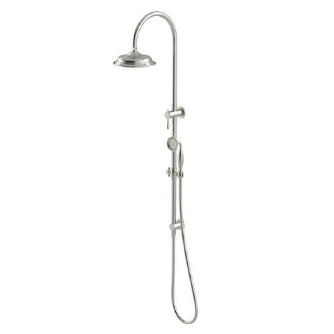Meir Harrington Shower Rail Set PVD Brushed Nickel HZ0704-PVDBN