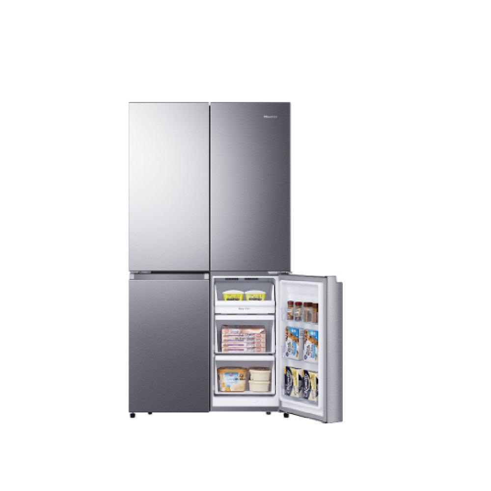 Hisense Refrigerator Quad Door French Door 609L with Water Dispenser S
