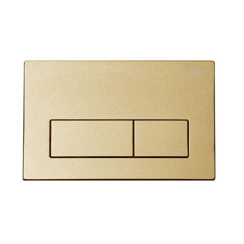 Argent Kubic Flush Plate Brushed Gold IN38785BG