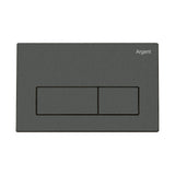 Argent Kubic Rectangular Flush Plate Gunmetal IN38785GM