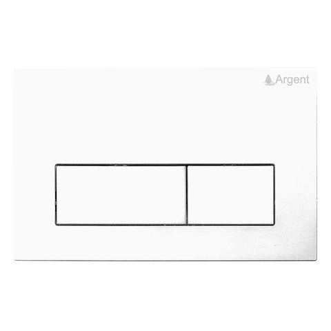 Argent Kubic Flush Plate (Mechanical) White IN38785WH