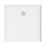 Johnson Suisse Super Slim SMC Rear Outlet Shower Base 900x900mm (3 Sided) SBSS26CW.KW