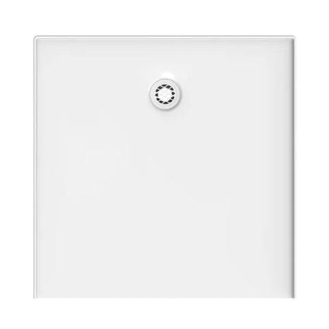 Johnson Suisse Super Slim SMC Rear Outlet Shower Base 900x900mm (3 Sided) SBSS26CW.KW