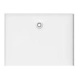 Johnson Suisse Super Slim SMC Rear Outlet Shower Base 1200x900mm (3 Sided) SBSS34CW.KW