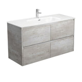 Fienza Joli Vanity 1200mm Industrial Wall Hung 1 Taphole JOL120BX