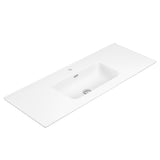 Fienza Joli Basin Top Only 1200mmx460 (1 Taphole) Matte White JOL120MW
