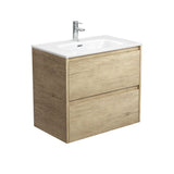 Fienza Joli Vanity 750mm Scandi Oak Wall Hung 1 Taphole JOL75BS