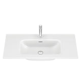 Fienza Joli Basin Top Only 900mmx460mm (1 Taphole) Gloss White JOL90
