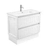 Fienza Joli Hampton Vanity On Kickboard (1 Taphole) 900mm Matte White JOLM90TK