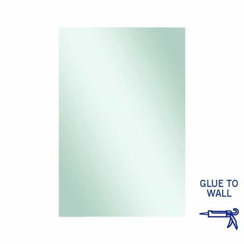 Thermogroup Jackson Rectangle Polished Edge Mirror - 1200x800mm Glue-to-Wall JS1280GT