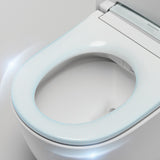 Johnson Suisse Avanzo Smart Toilet Suite Wall Faced Rimless White JSTA400