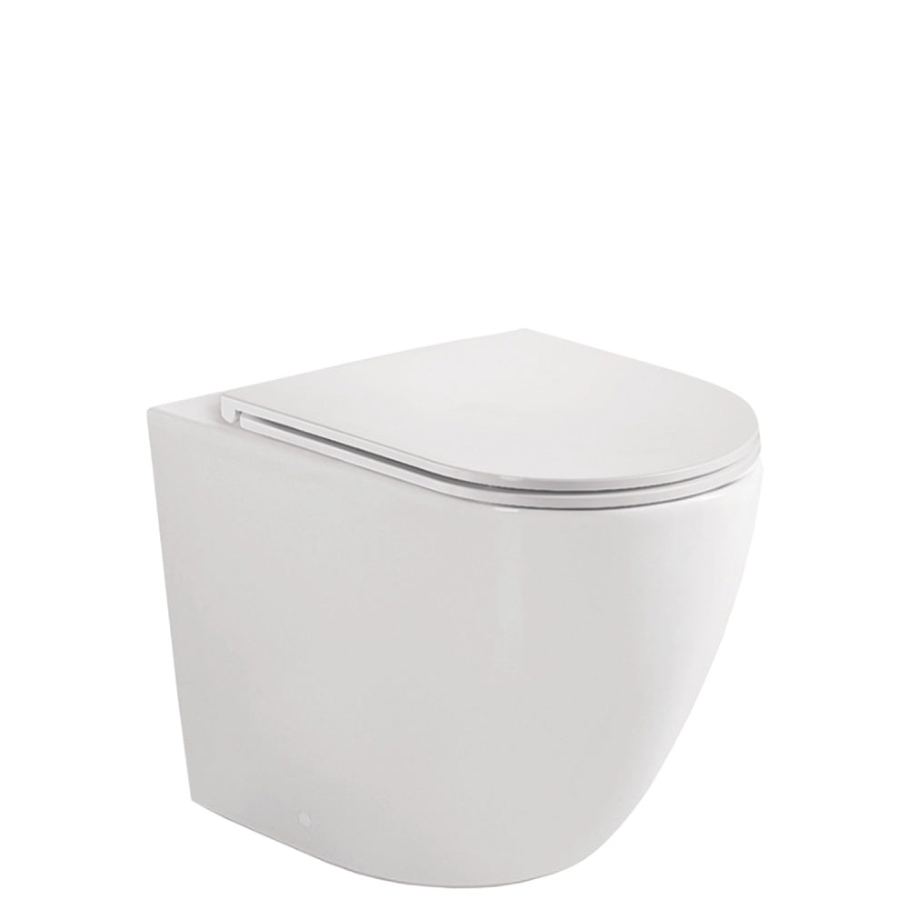Fienza Koko Wall Faced Toilet Pan Only Gloss White K002376-PAN2