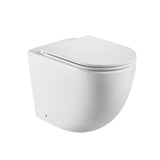 Fienza Koko Wall Faced Pan and Slim Seat Gloss White S-Trap K002376A-PS-2