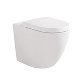 Fienza Koko Wall Faced Pan w/ Uni Seat (S Trap) Matte White K002376MWAU-PS