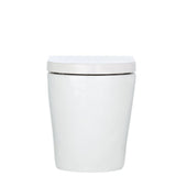 Fienza Koko Wall Faced Pan w/ Uni Seat (S Trap) Matte White K002376MWAU-PS